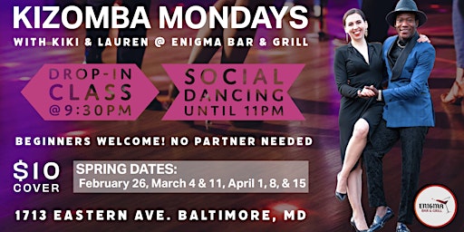 Imagen principal de Kizomba Mondays