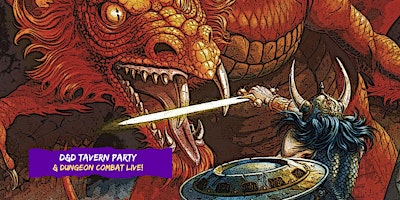 Imagen principal de D&D Tavern Party & Dungeon Combat Live! @ Modern Times (Point Loma)