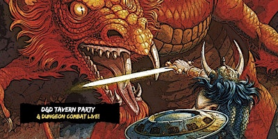 Hauptbild für D&D Tavern Party & Dungeon Combat Live! @ Craft Brewing & Kitchen