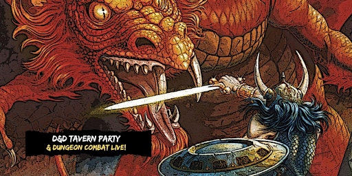 Imagen principal de D&D Tavern Party & Dungeon Combat Live! @ Craft Brewing & Kitchen