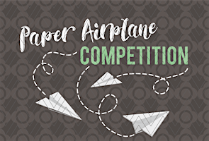 Imagem principal do evento 4th Paper Airplane Competition for Kids
