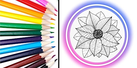 Zen Petals: A Calming Drawing Exercise with Artfull Enrichment Inc. primary image