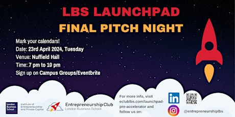 London Business School Launchpad: Final Pitch Night