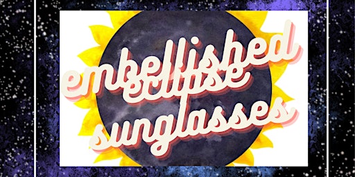 EMbellished Eclipse Sunglasses Invitation to Create primary image