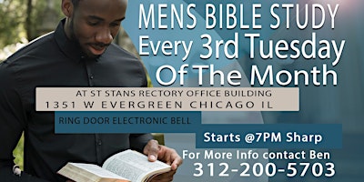 Mens Bible Study primary image