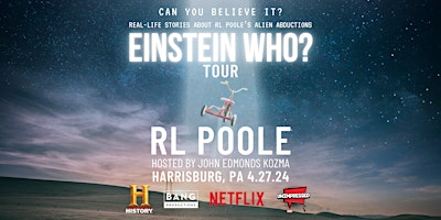 Imagem principal do evento RL Poole's Einstein Who? Tour