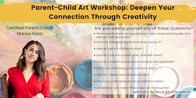 Imagem principal do evento Parent-Child Art Workshop: Deepen Your Connection Through Creativity