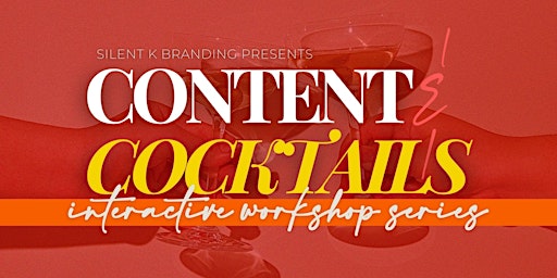 Imagem principal do evento Content + Cocktails Interactive Workshops