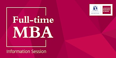 Full-time MBA - Information Session (Virtual) primary image