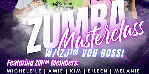 Primaire afbeelding van Zumba Masterclass with ZJ Von Gossi