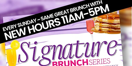 "BRUNCH" EVERY SUNDAY 11AM-5PM  @DUNNS RIVER ISLAND CAFE