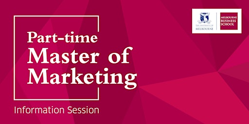 Master of Marketing - Information Session (virtual) primary image