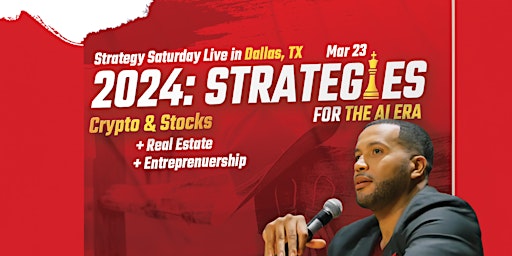 Primaire afbeelding van Strategy Saturday Dallas: Investment Strategies for the AI Era