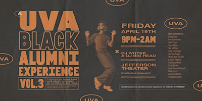 Hauptbild für A UVA Black Alumni Experience Vol. 3