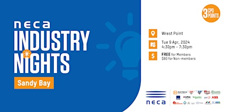 NECA TAS 2024 Industry Night - Sandy Bay