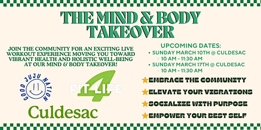 MIND & BODY TAKEOVER LIVE EXPERIENCE primary image