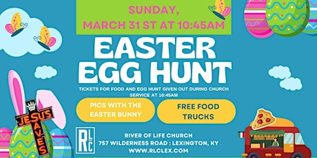 Easter Egg Hunt + Food Trucks Free