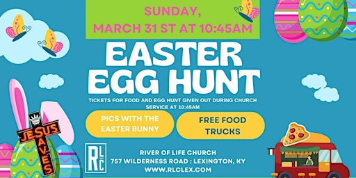 Easter Egg Hunt + Food Trucks Free primary image