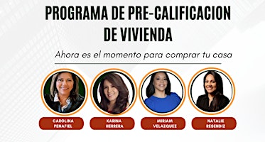 Imagen principal de Programa De Pre-Calificación De Vivienda