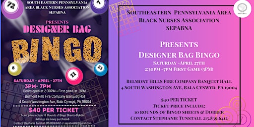Designer Bag Bingo  primärbild