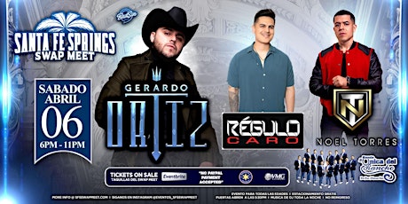 Gerardo Ortiz, Regulo Caro, Noel Torres y Banda La Unica Del Rancho