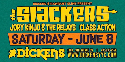 Image principale de The Slackers w/ Jory Kinjo & The Relays and Class Action