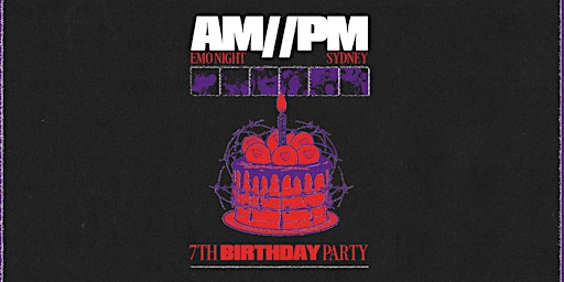 Imagem principal do evento AM//PM Emo Night 7th Birthday