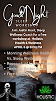 Good Night: Sleep Wellness Workshop primary image