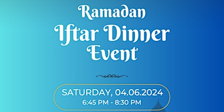 Iftar Dinner Event with Healthcare Professionals