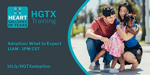 Imagen principal de HGTX Caregiver Training - Adoption: What to Expect