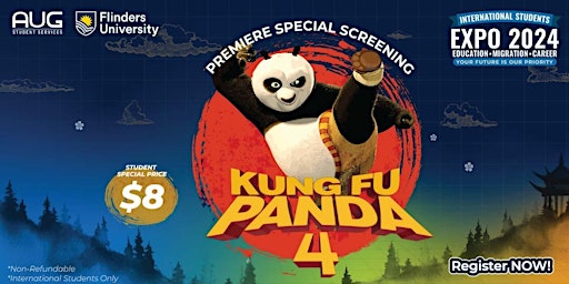 Hauptbild für [AUG Adelaide] Special Premiere Screening - Kung Fu Panda 4