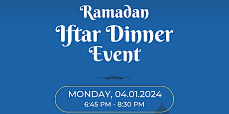 Iftar Dinner Event with Non-profit Organizations primary image