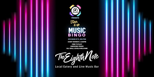 Imagem principal do evento Music Bingo at The Eighth Note