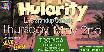 Imagem principal do evento Hularity: Live Standup Comedy