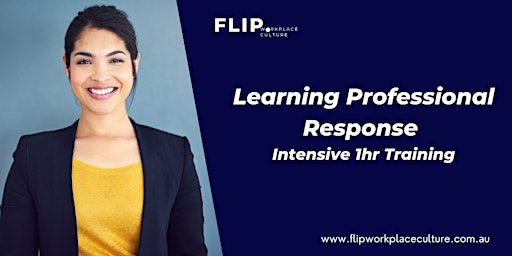 Imagen principal de Learning Professional Response - Session 2  1:00 pm-2:00 pm