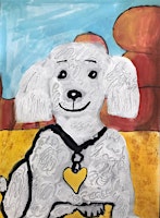 Image principale de Kid's Holiday Art Class: Fav. Pet Painting + Pottery