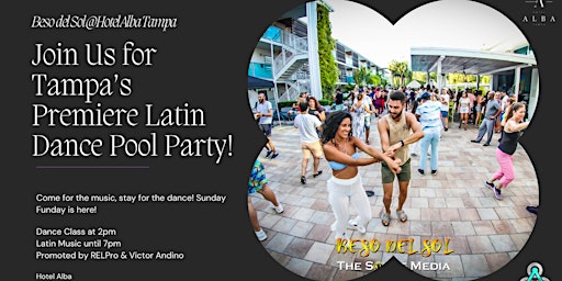 Imagem principal do evento Beso del Sol: Tampa Bay's Premium Latin Dance Pool Party!