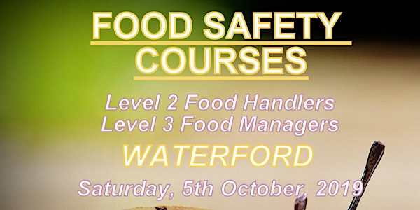 Food Safety Course FSAI Level 3 for Managers