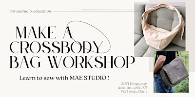 Image principale de Make a Crossbody Bag workshop