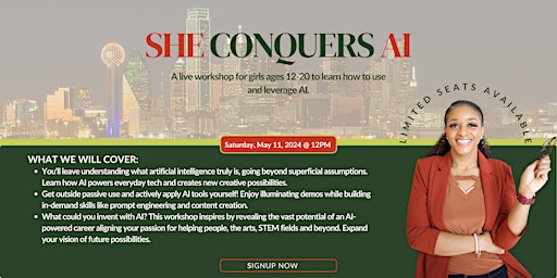 Imagen principal de She Conquers AI