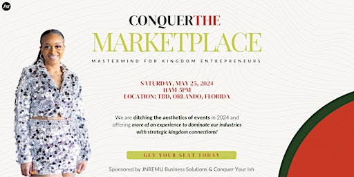 Imagem principal do evento Conquer the Marketplace Orlando