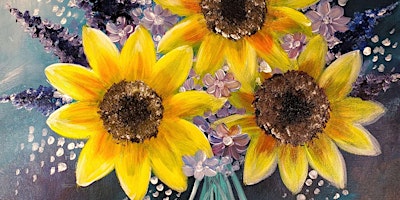 Sunshine Bouquet - Paint and Sip by Classpop!™ primary image