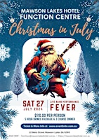 Primaire afbeelding van Christmas in July with live band FEVER
