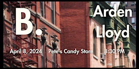 Arden Lloyd + B. at Pete's Candy Store