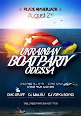 Ukrainian boat party primary image
