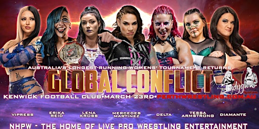 Imagem principal do evento Perth Wrestling: Global Conflict