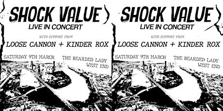 SHOCK VALUE w/ Kinder Rox + Loose Cannon primary image