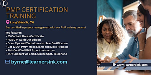 4 Day PMP Classroom Training Course in Long Beach, CA primary image