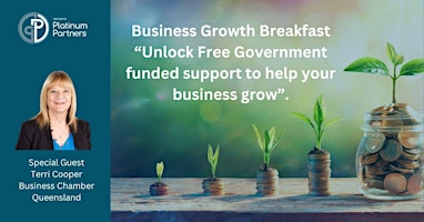 Immagine principale di Brisbane Platinum Partners Business Growth Breakfast 
