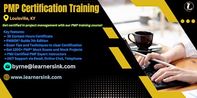 4 Day PMP Classroom Training Course in Louisville, KY primary image